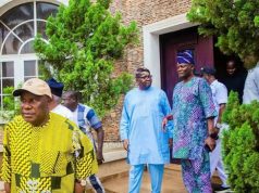 Breaking: Adelabu, Fatai Buhari, Folarin absent as APC open campaign office in Ibadan